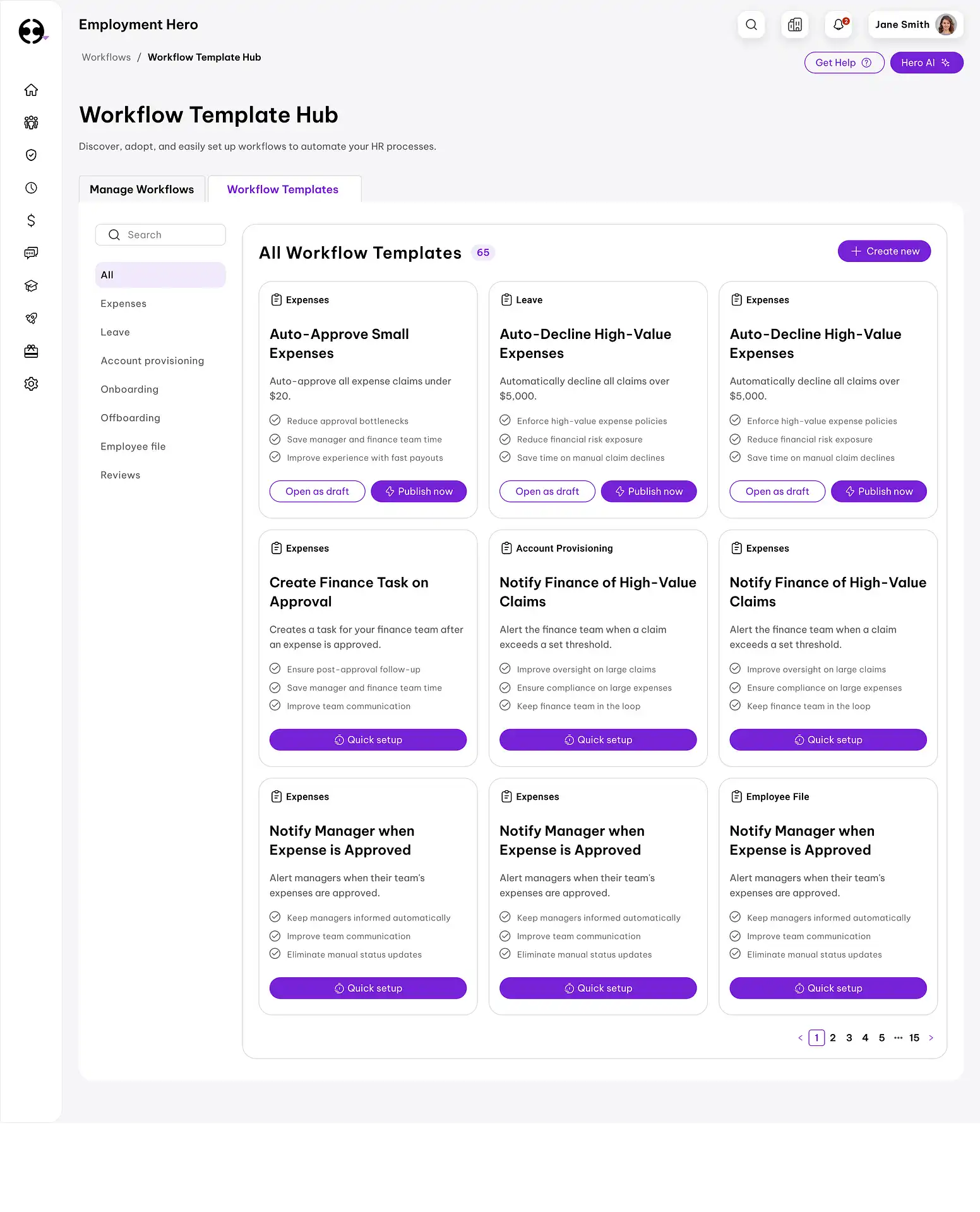 Alt text: Online recruitment dashboard for "Wonka Industries." Cora F, candidate for Account Executive, highlighted with a SmartMatch score of 95. Profile details include experience and qualifications. Buttons for moving candidates through stages are visible, indicating a structured hiring process. Overall tone is professional and organized.