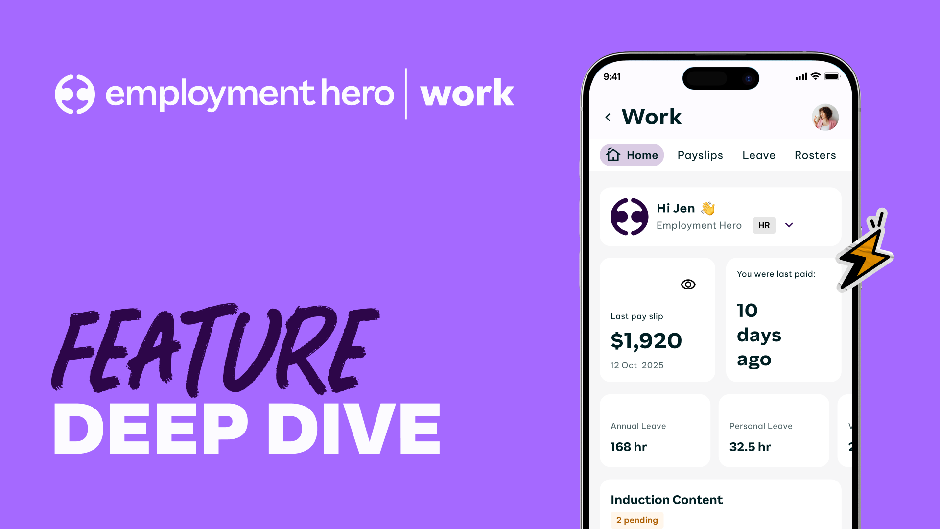 EH Work App Feature Deep Dive