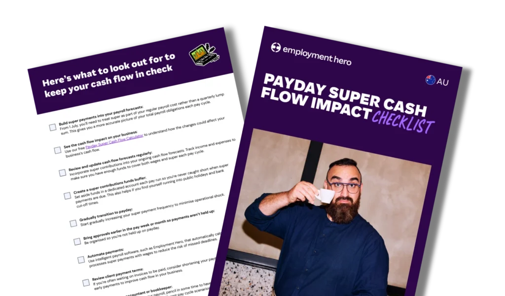 Payday Super Cash flow impact checklist thumbnail