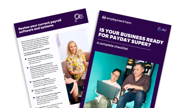 Payday Super Readiness Checklist