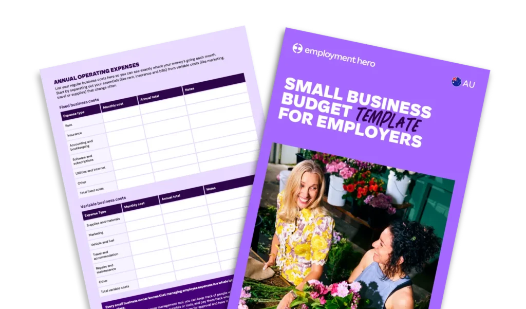 Small Business Budget Template for Employers thumbnail