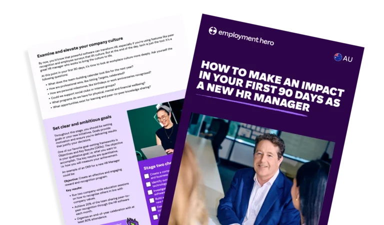 Your first 90 days as an HR manager: a complete 30-60-90 day plan