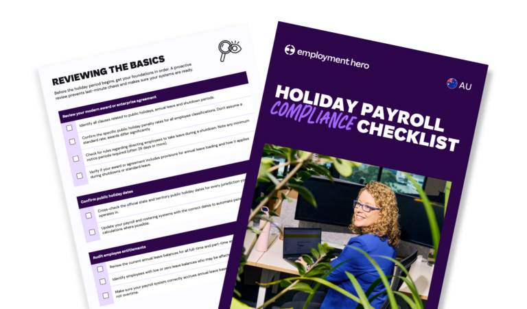 Holiday payroll checklist for employers