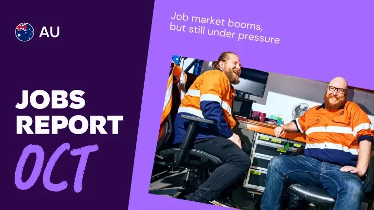 Employment Hero Jobs Report October 2025