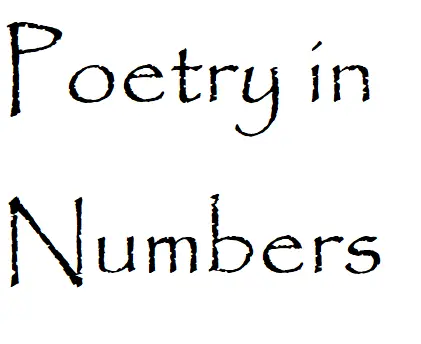 Poetry in Numbers