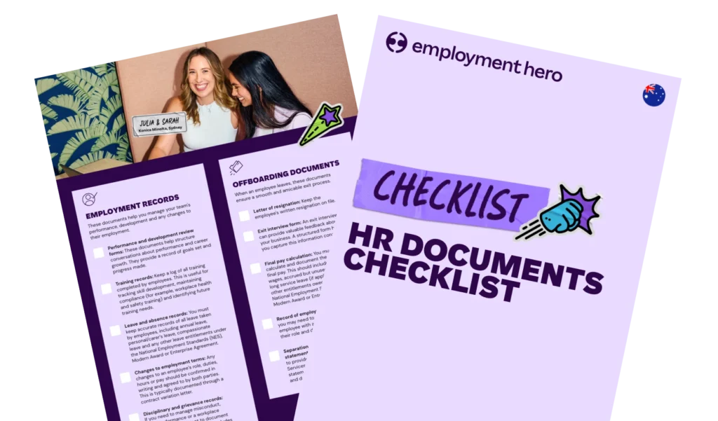 Hr documents checklist preview