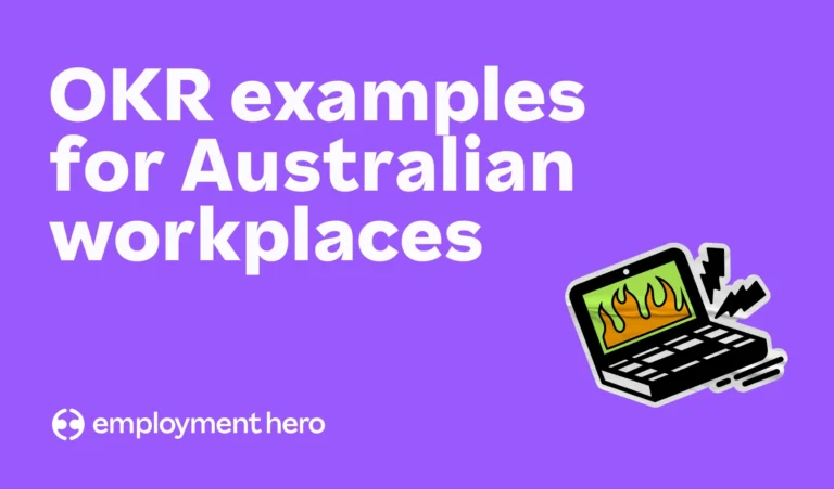 OKR examples for Australian workplaces