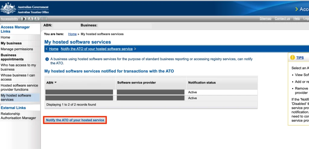 Screenshot hosted service