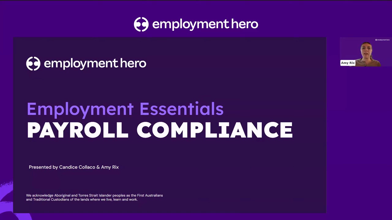 Employment essentials: Payroll compliance