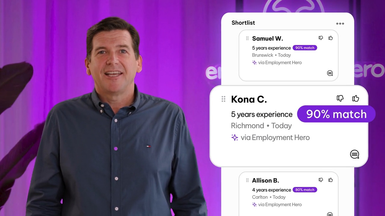 No Time to Hire? Recruit Smarter with Employment Hero’s AI Agent
