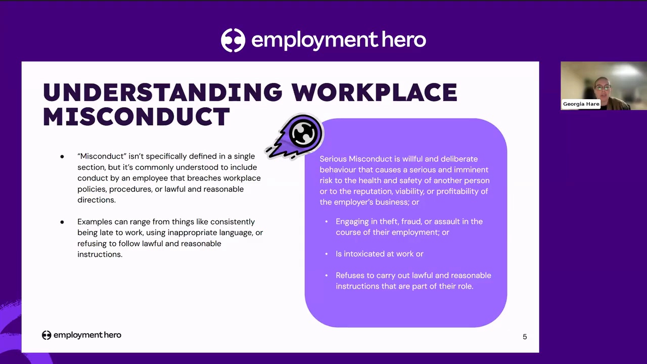 Employment Essentials: Managing Employee Misconduct for SME’s