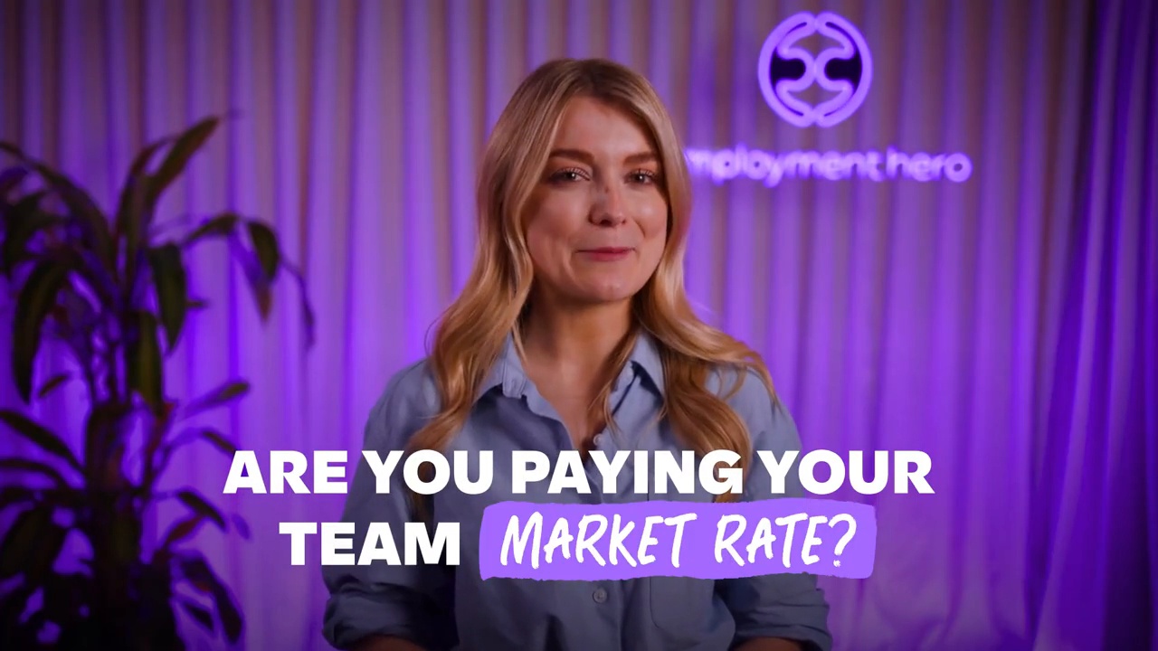 Salary Benchmarking within Employment Hero