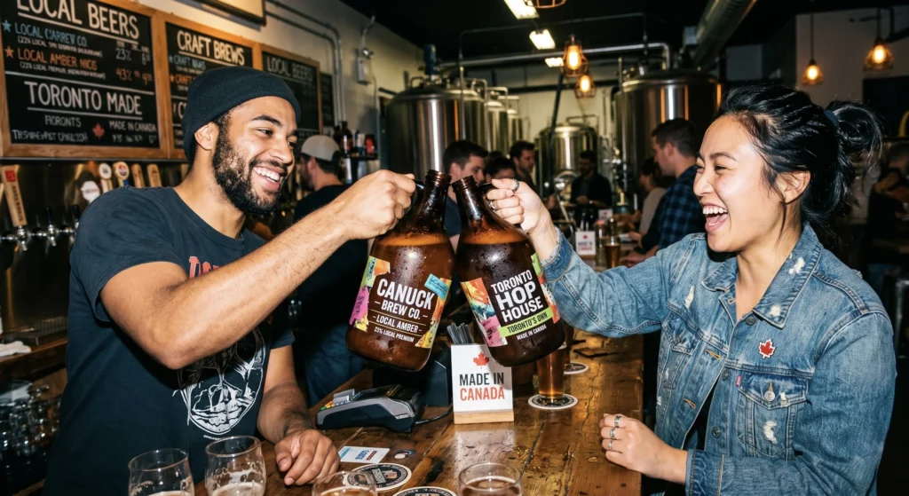 Canadians ready to pay a 23% premium for local goods despite tight budgets